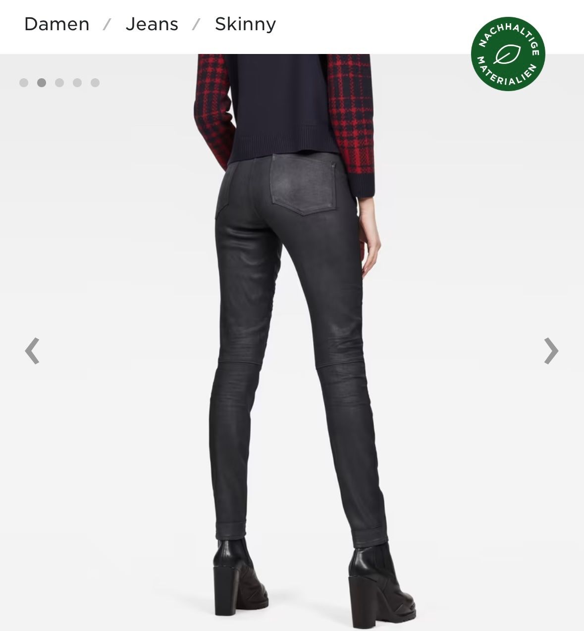 G-Star Jeans: G-Star Jeans mit Lederbeschichtung – Usato da Thalwil venduto da ViviFu 2