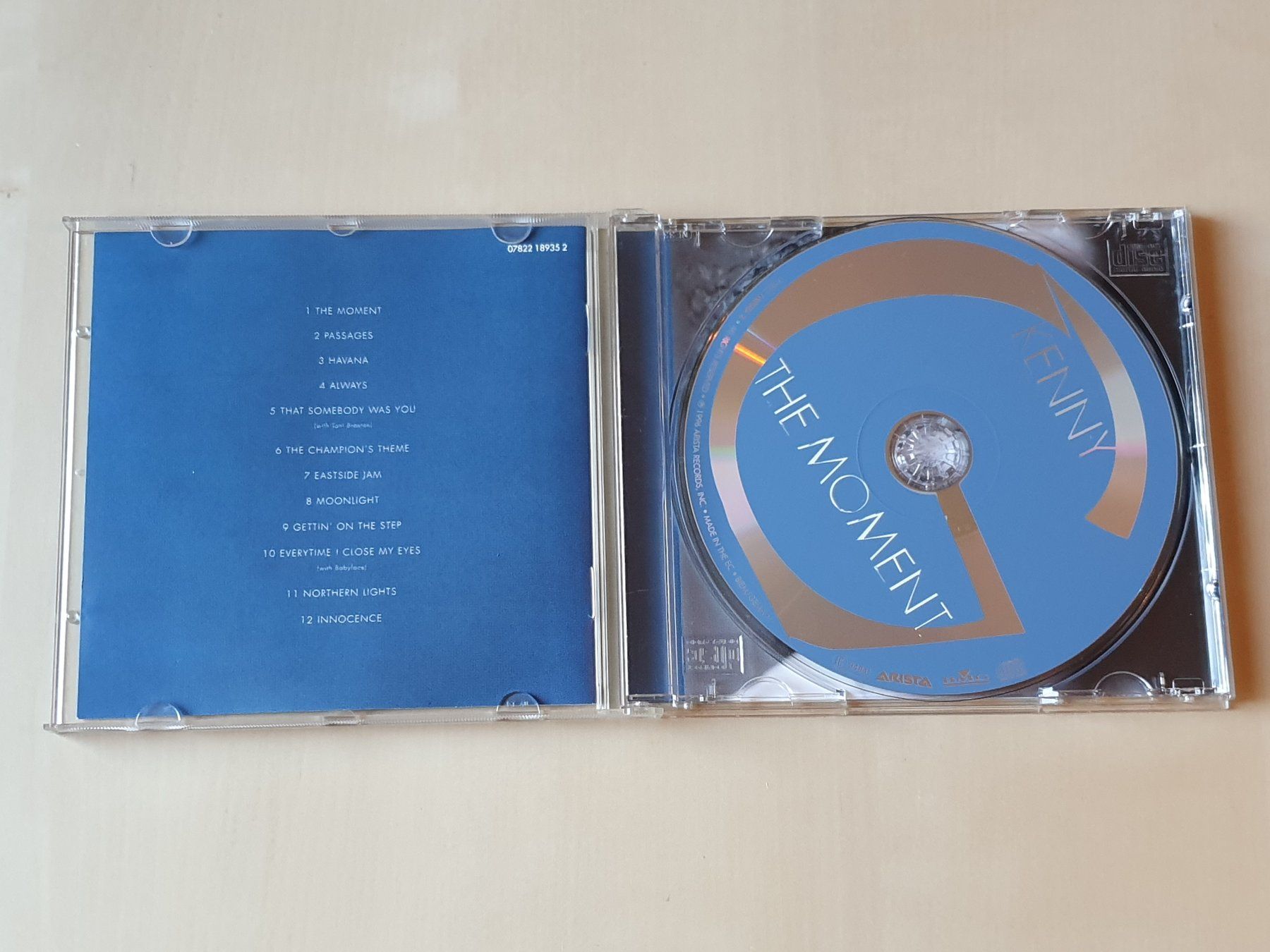 CD: Kenny G The Moment – Usato da Stansstad venduto da collectorsshop 2