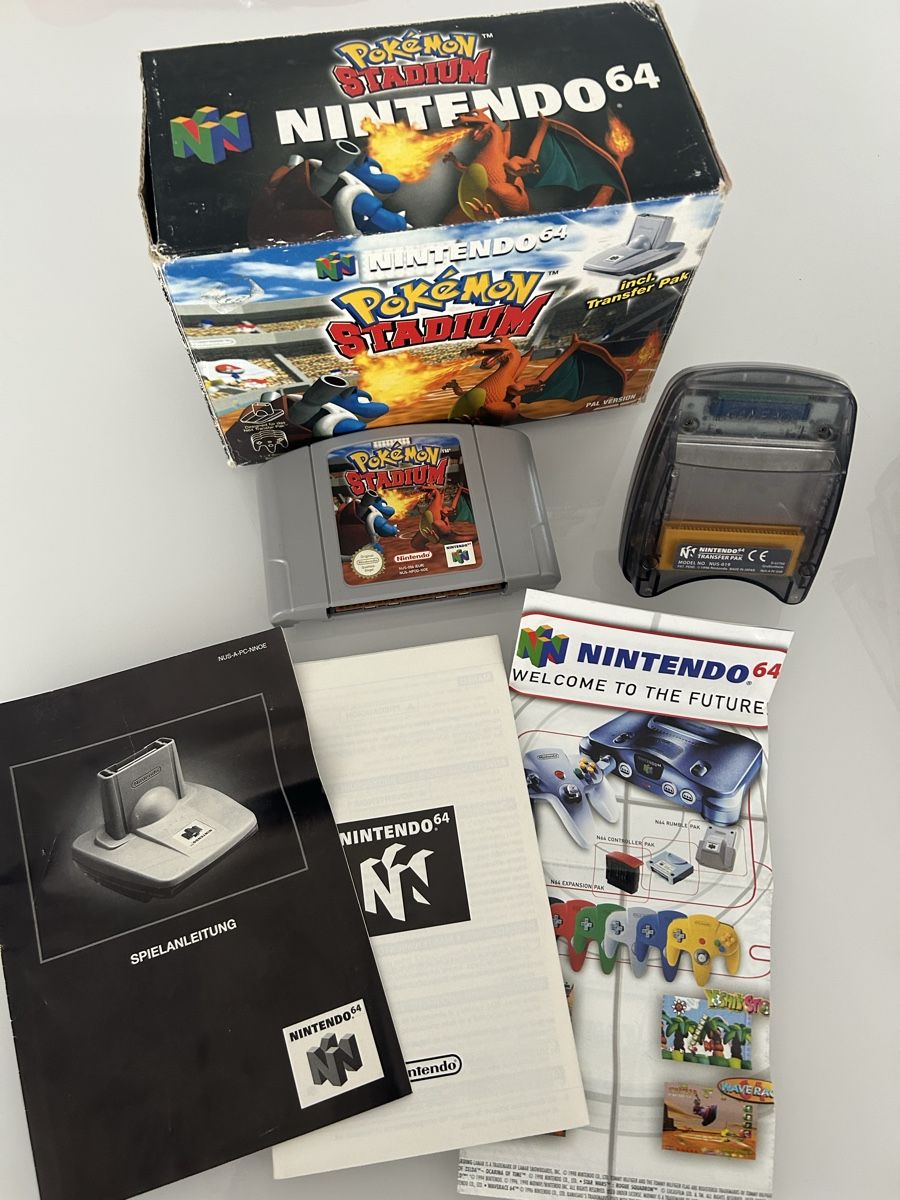 Nintendo Giochi: Pokemon Stadium incl.Transfer Pak N 64 – Usato da Oftringen venduto da Breza22 6