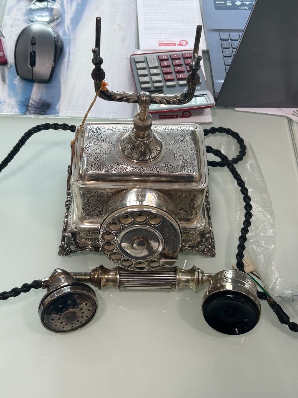 Set di posate: Altes 800 er Silber Telefon, 2100 gram – Usato da herisau venduto da hb_gold 1