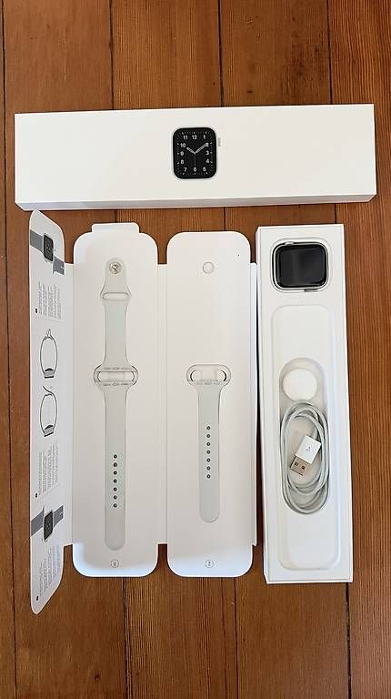 Apple Smartwatch: Apple Watch SE 44mm Silber/weiss – Usato da Zürich venduto da dav_dc79