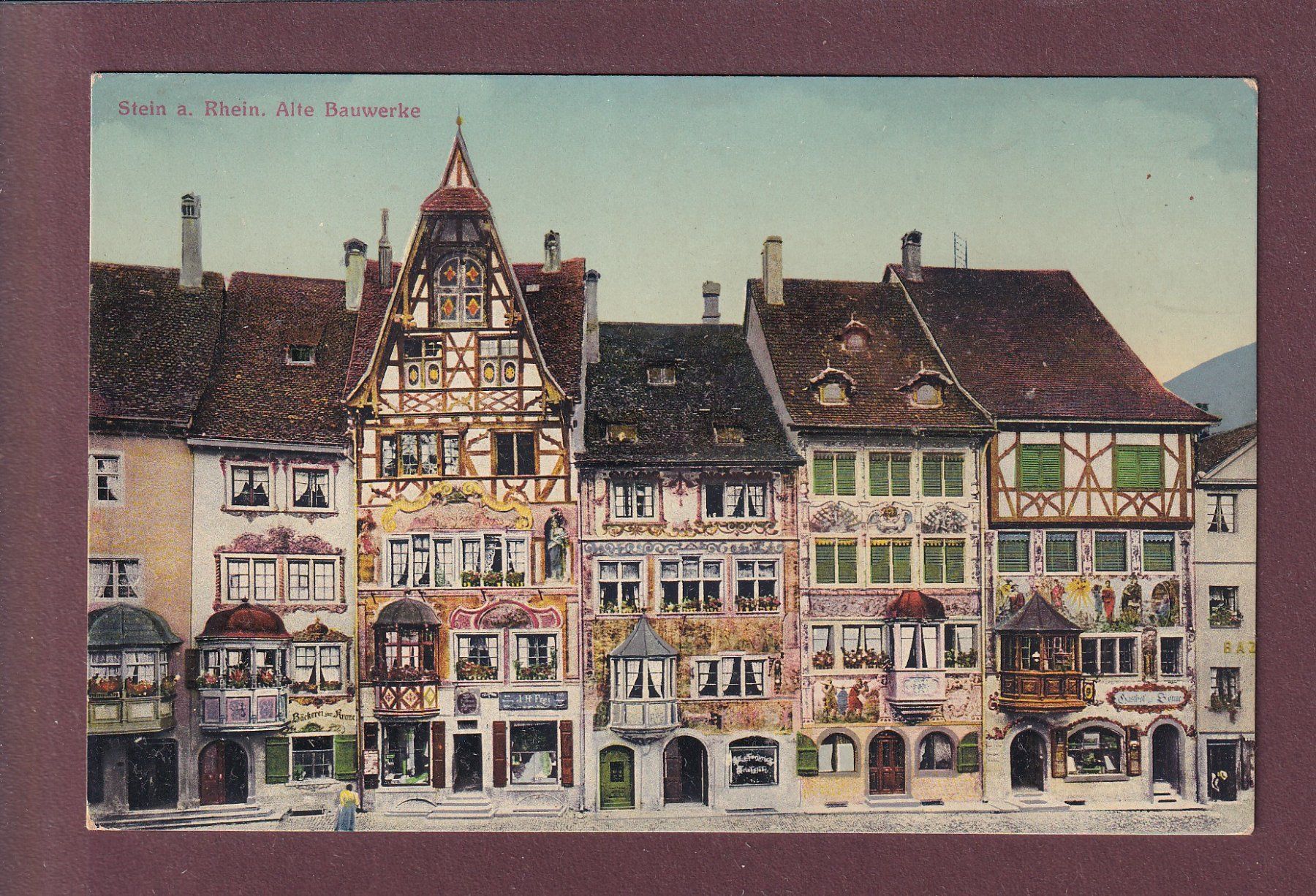 Cartoline postali: STEIN AM RHEIN - Alte Bauwerke – Usato da Pully venduto da nicecards