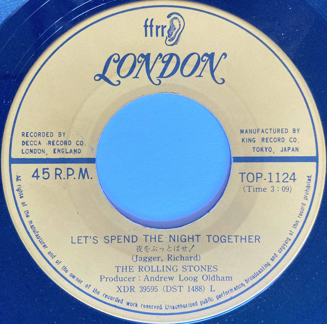 Vinyles: ROLLING STONES - LET'S SPEND THE NIGHT TOGETHER – D'occasion à Bottens par hotter-than-hell 2