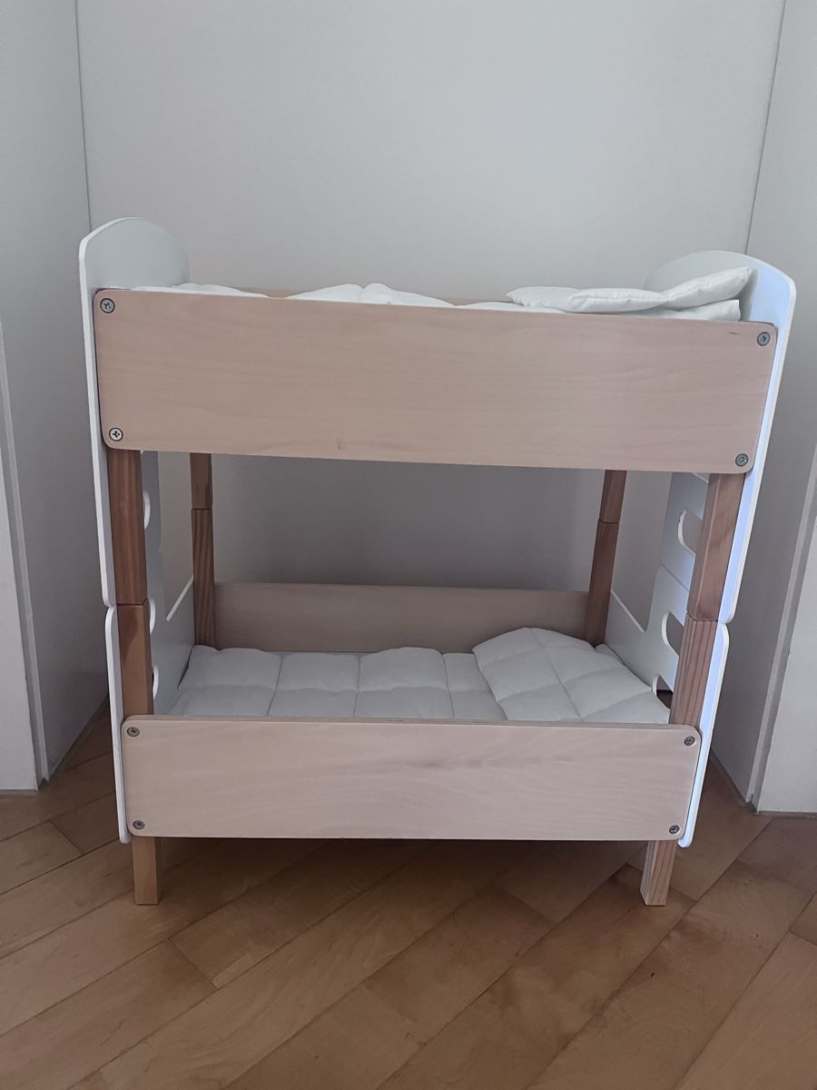 Giocattoli: Lit superposé pour poupées bois blanc – Usato da Zürich venduto da evebleu 2