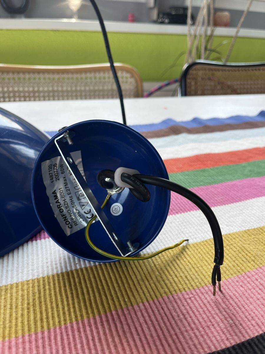 Lampadari & plafoniere: Vintage-Hängelampe aus 80er – Usato da Stans venduto da Bridges_Vintage 4