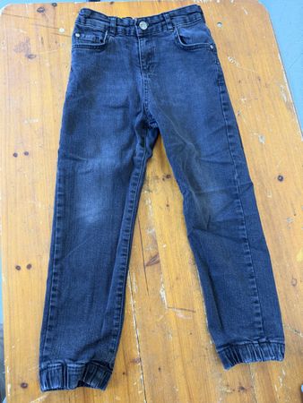 Kinder Jeans mit Bündchen 116/122