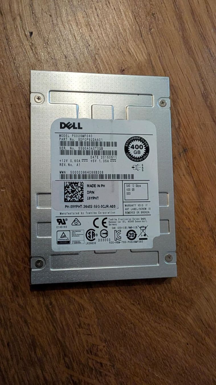 Dell Harddisks: SAS SSD 400GB ab 1.- – Gebraucht aus Regensdorf von hamzasar