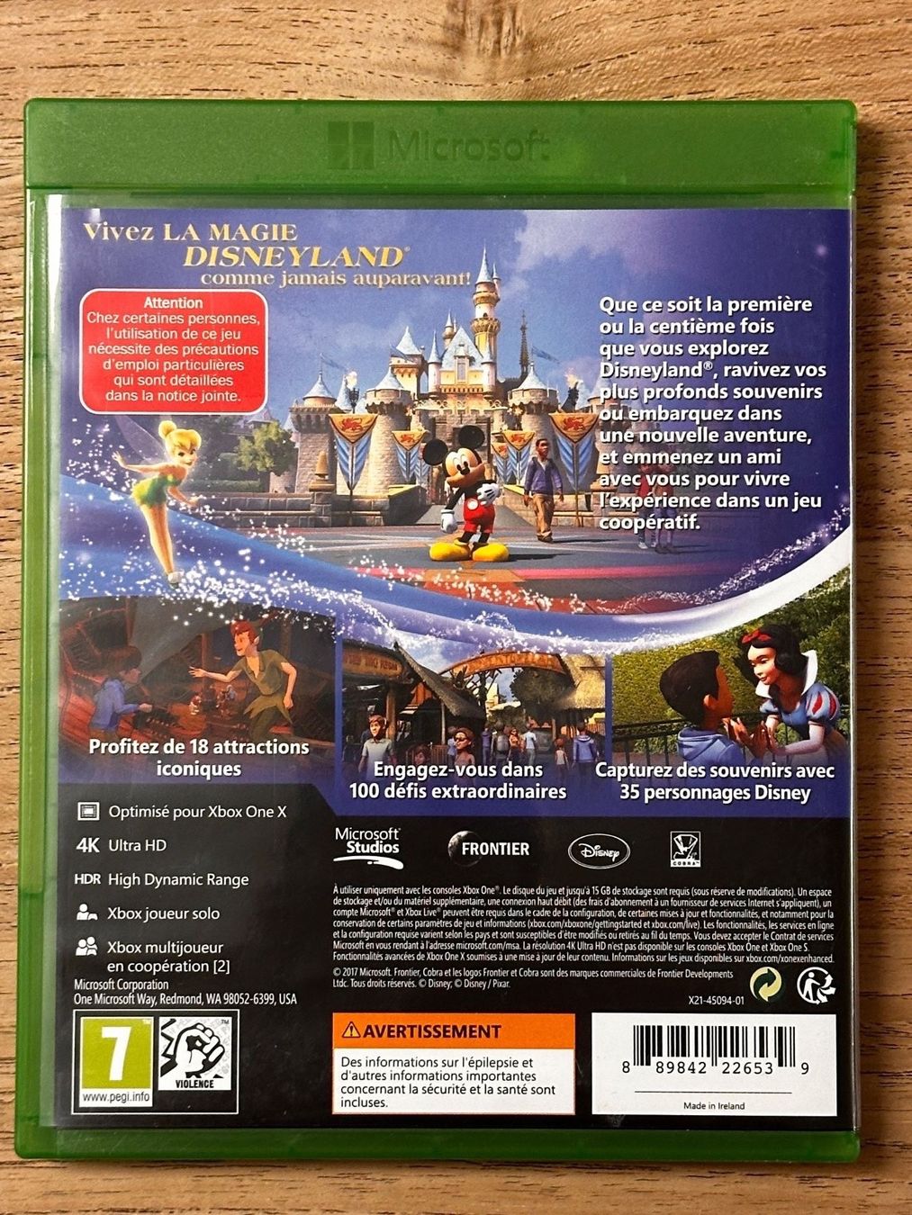 Microsoft Giochi: Jeu Xbox One - Disneyland Adventures – Usato da Leytron venduto da TipTop1912 1