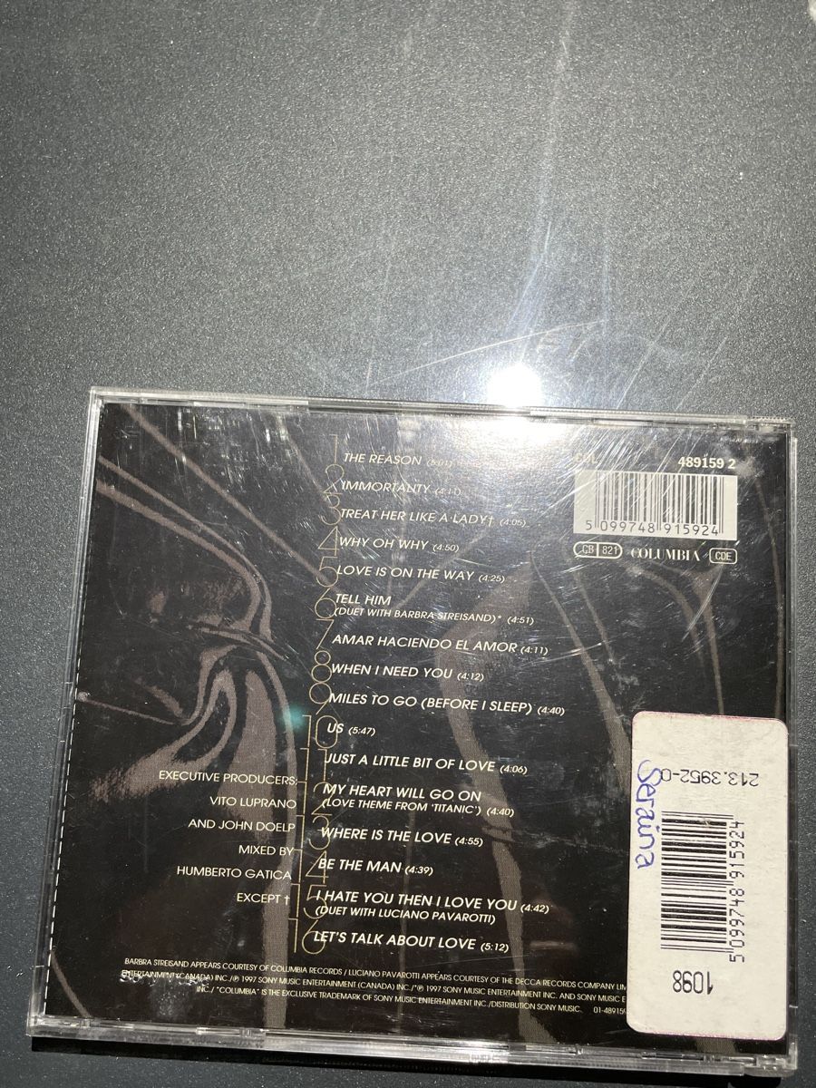 CD: Celine Dion - Let's Talk About Love CD – Usato da Unterkulm venduto da son_fcs2 1