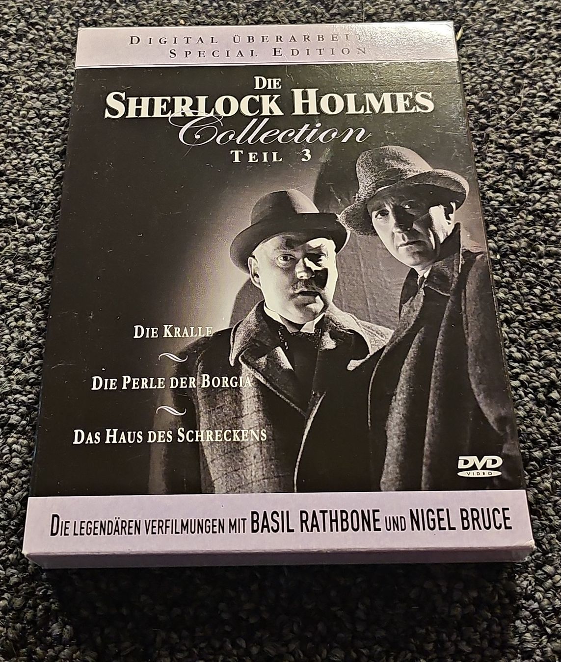 Tous les DVDs: DVD Sherlock Holmes Collection Teil 3 – D'occasion à Ruswil par jan_bxl5