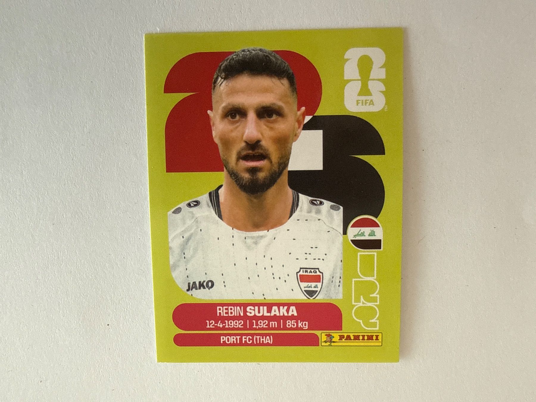 Panini Carte collezionabili: Sulaka IRQ3 - Panini CH Edition WM 2026 – Nuovo (secondo la descrizione) da Grenchen venduto da nicus_aveiro