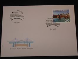 Werbemarken Europa FDC 2018 Nr. 1683