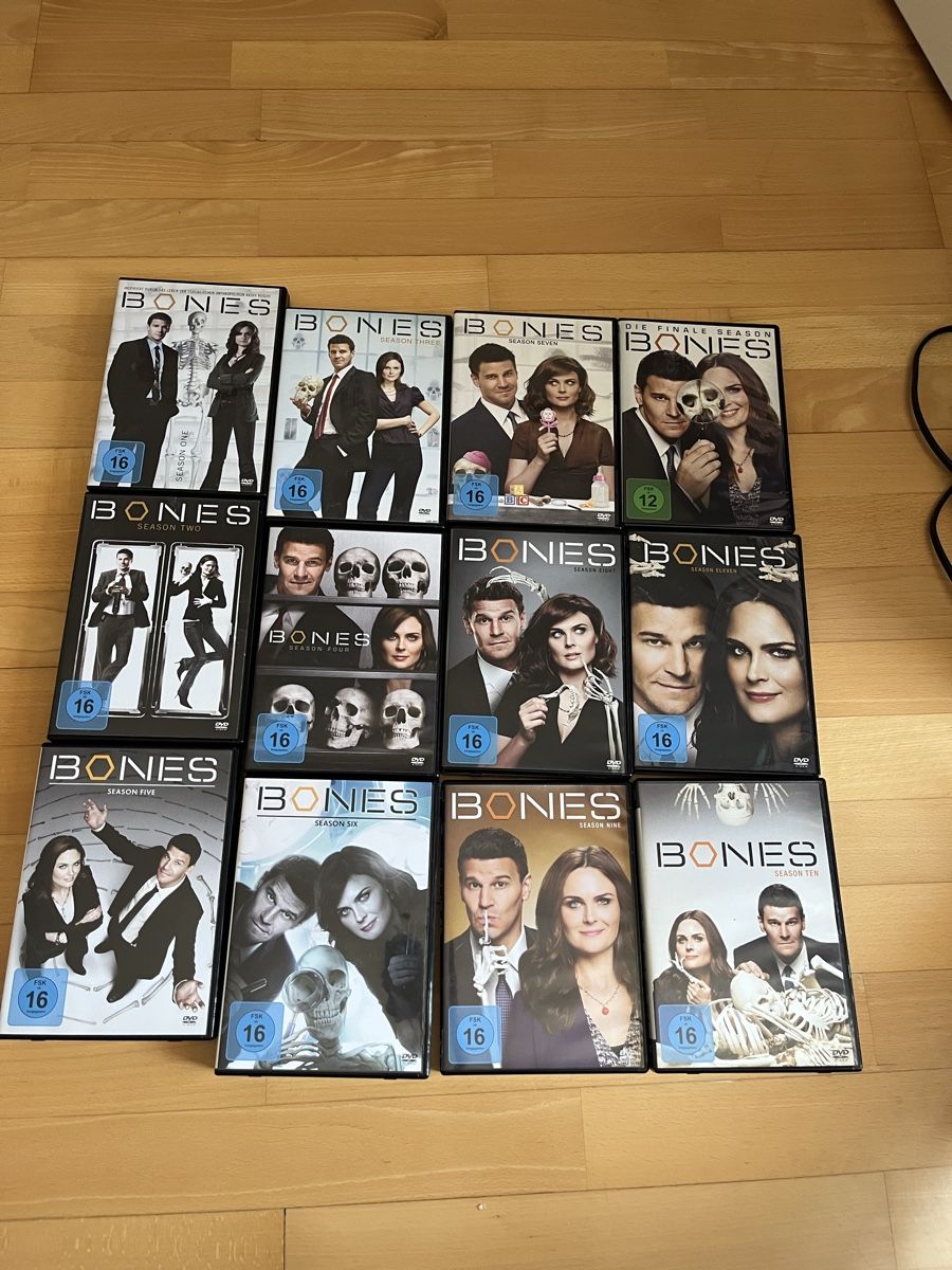 Alle DVDs: Bones - Staffel 1-12 – Gebraucht aus Stans von Cindy-1313