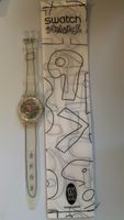 Swatch Scribble Uhr, Vintage 1993, Neu und ungetragen!