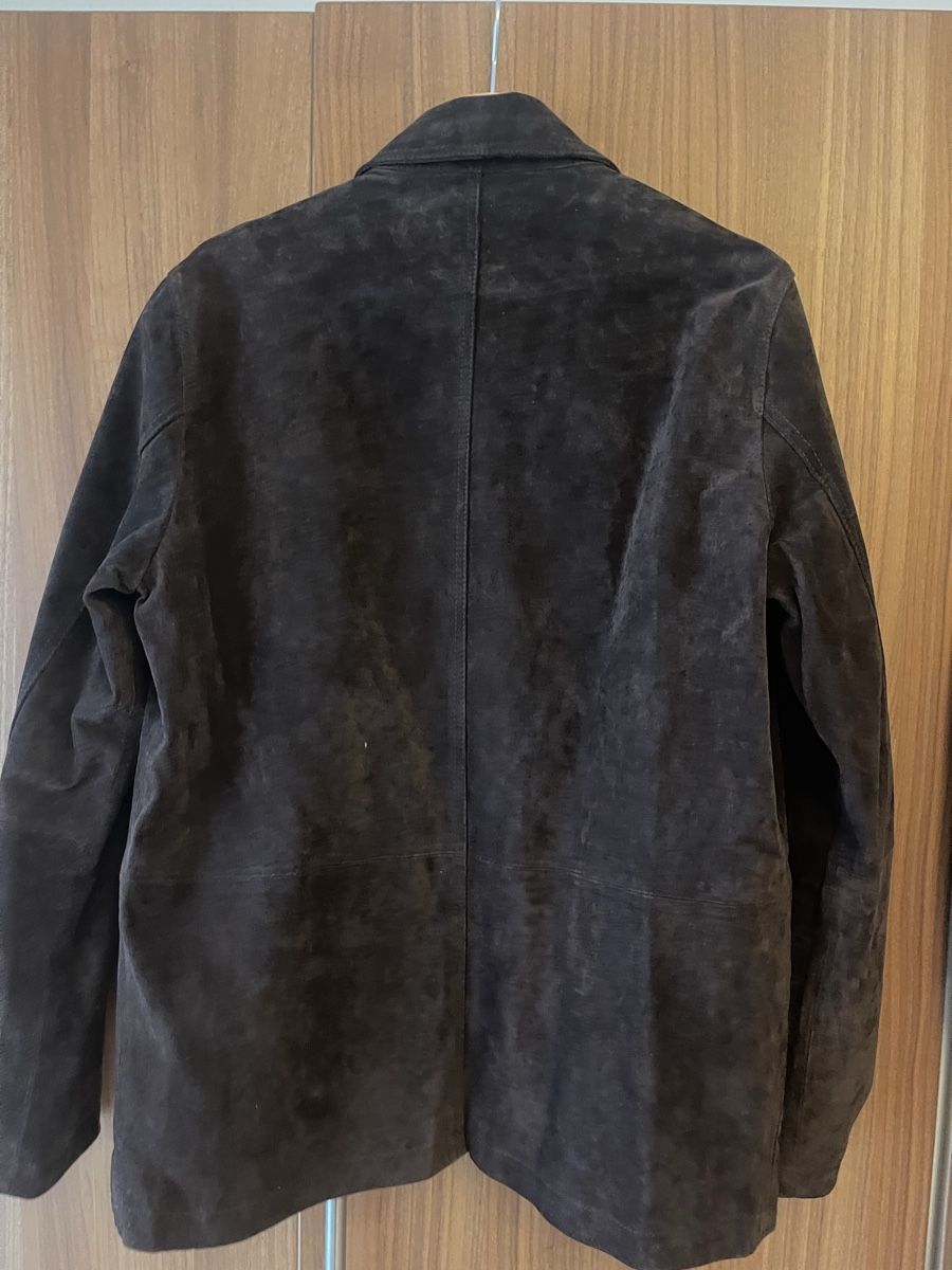 Zara Giacche: Zara Wildlederjacke 100% Echtleder, Gr M, NEU – Nuovo e nell'imballaggio originale da Horgen venduto da Ed0 6