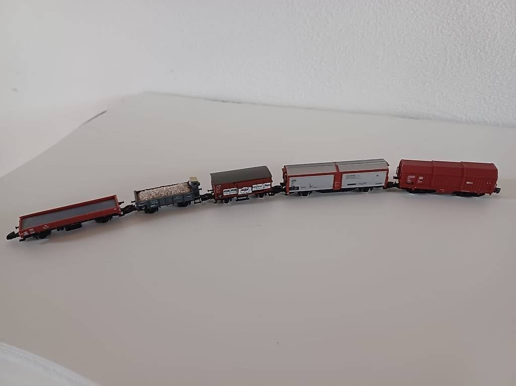 Modellini di ferrovie: Märklin Spur Z Güterwagen – Usato da Lützelflüh-Goldb venduto da Samoth71 2
