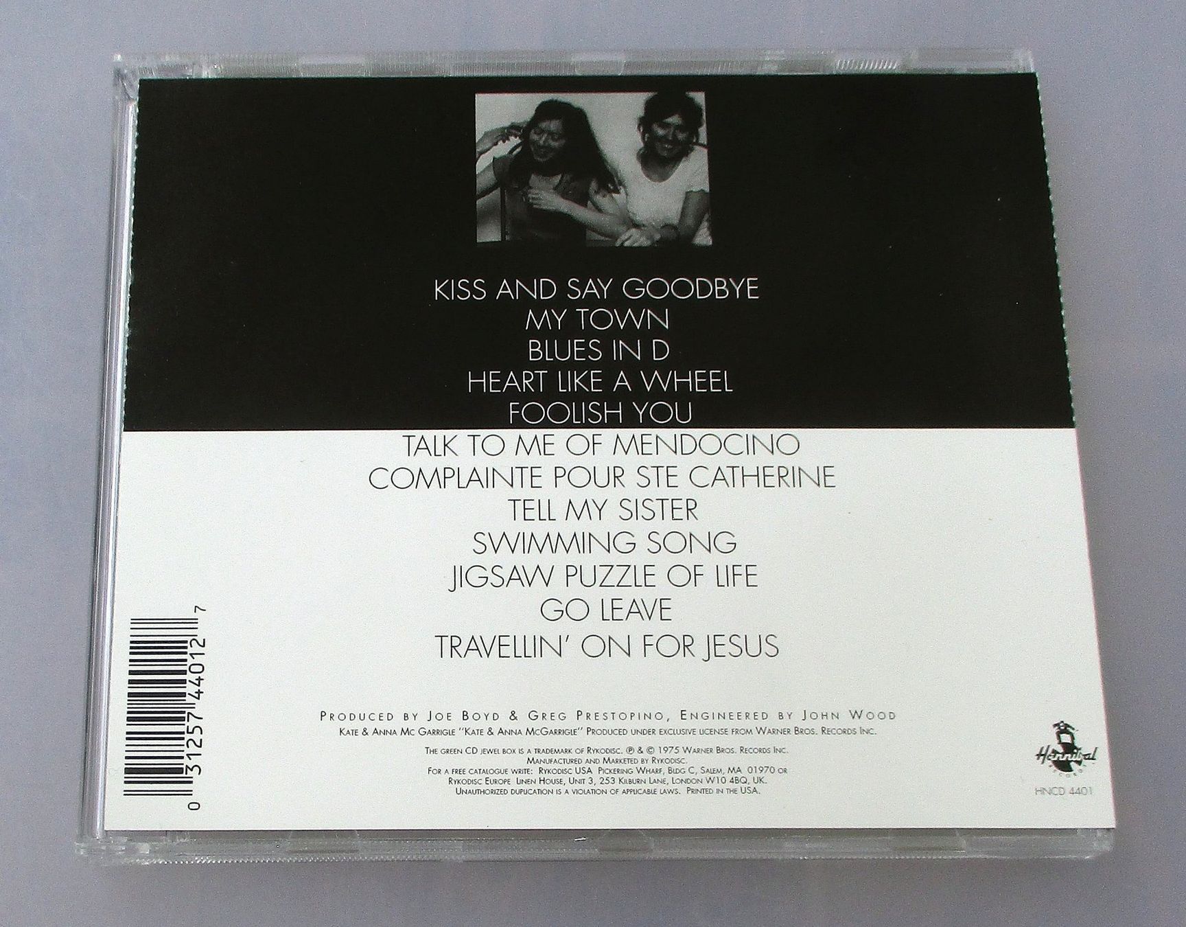 CDs: KATE & ANNA McGARRIGLE - Same – Gebraucht aus Wattwil von Muriel11 1