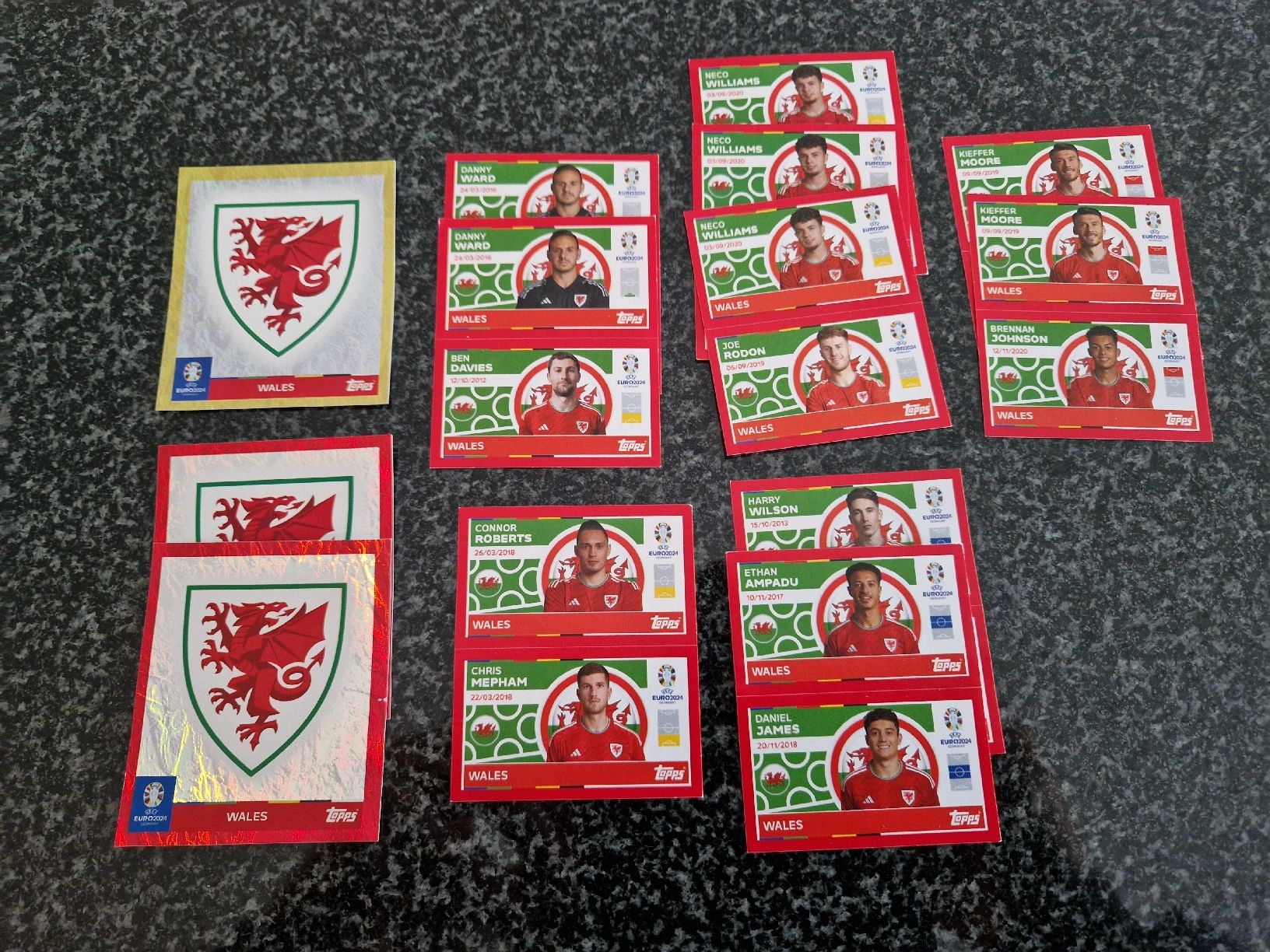 Topps Carte collezionabili: Topps Euro 2024 - Wales – Nuovo (secondo la descrizione) da Romont FR venduto da raj_sjv9