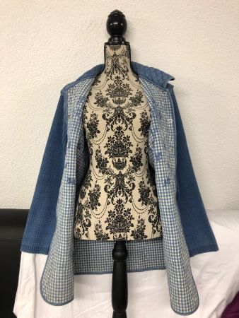 Jeans Steppjacke von Lafeipiza Jeans Couture Gr40-42