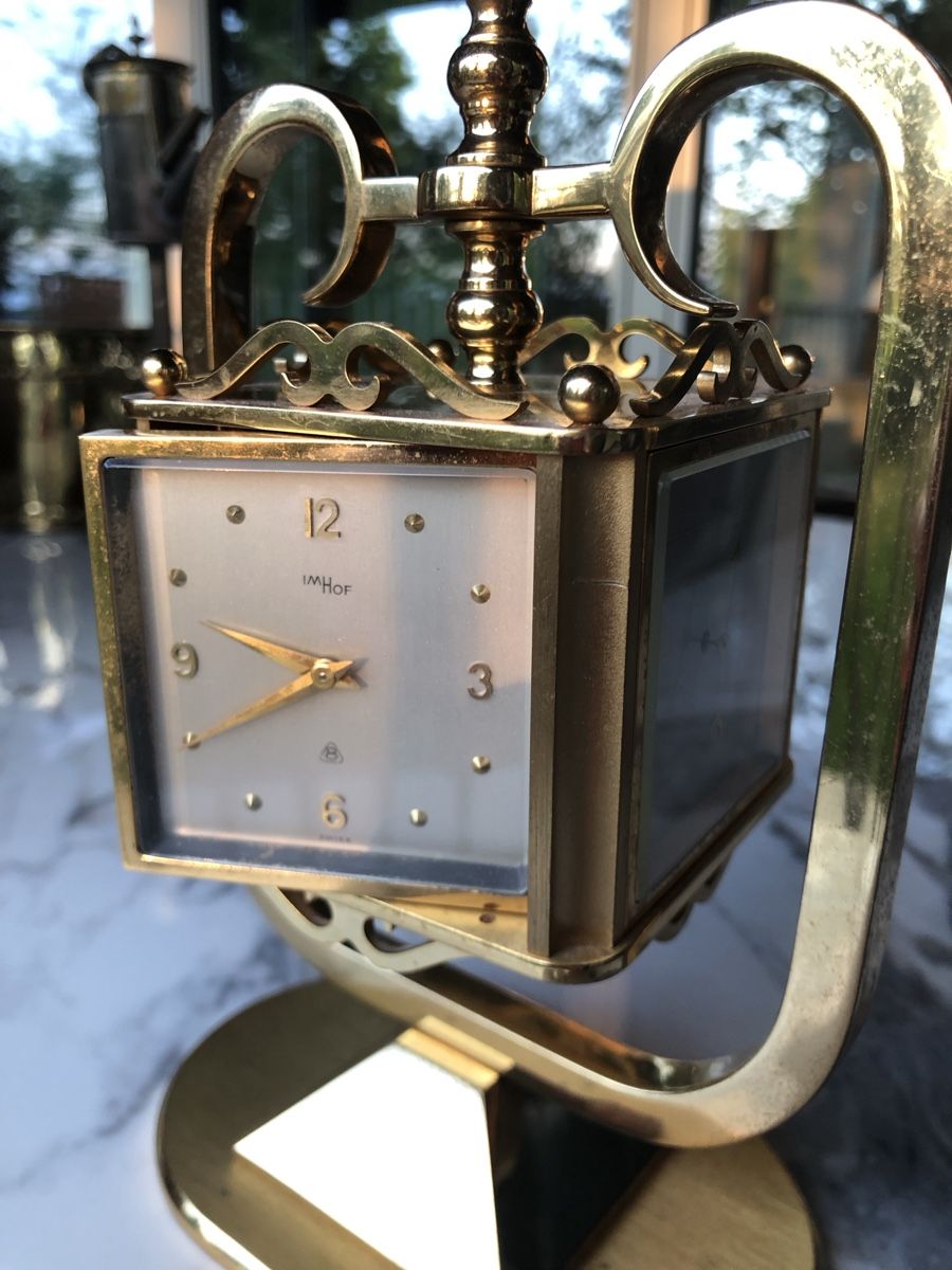 Imhof Orologi da terra & Orologi da parete: IMHOF Wetterstation/ Horloge de table – Usato da Arlesheim venduto da Men_l77g 8