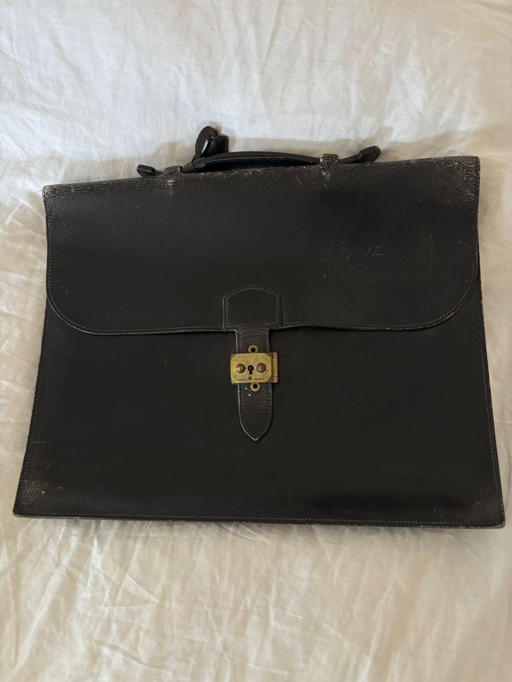 Hermès Valigie & Borse: HERMES vintage Aktentasche – Usato da Kemptthal venduto da Barrel_19