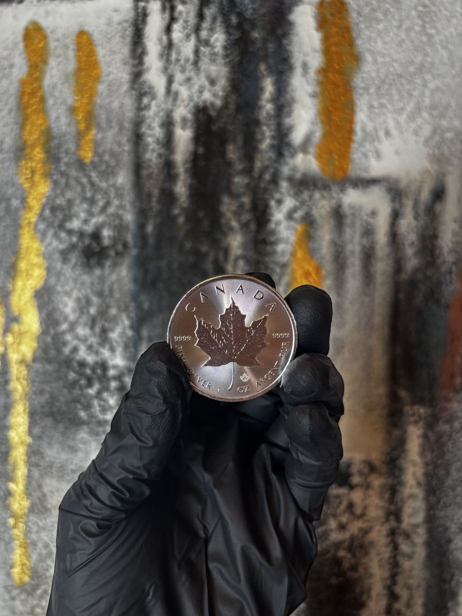 Tutti le monete: 1 Oz Silbermünze - Maple Leaf 2022 – Usato da Reichenburg venduto da DELLON