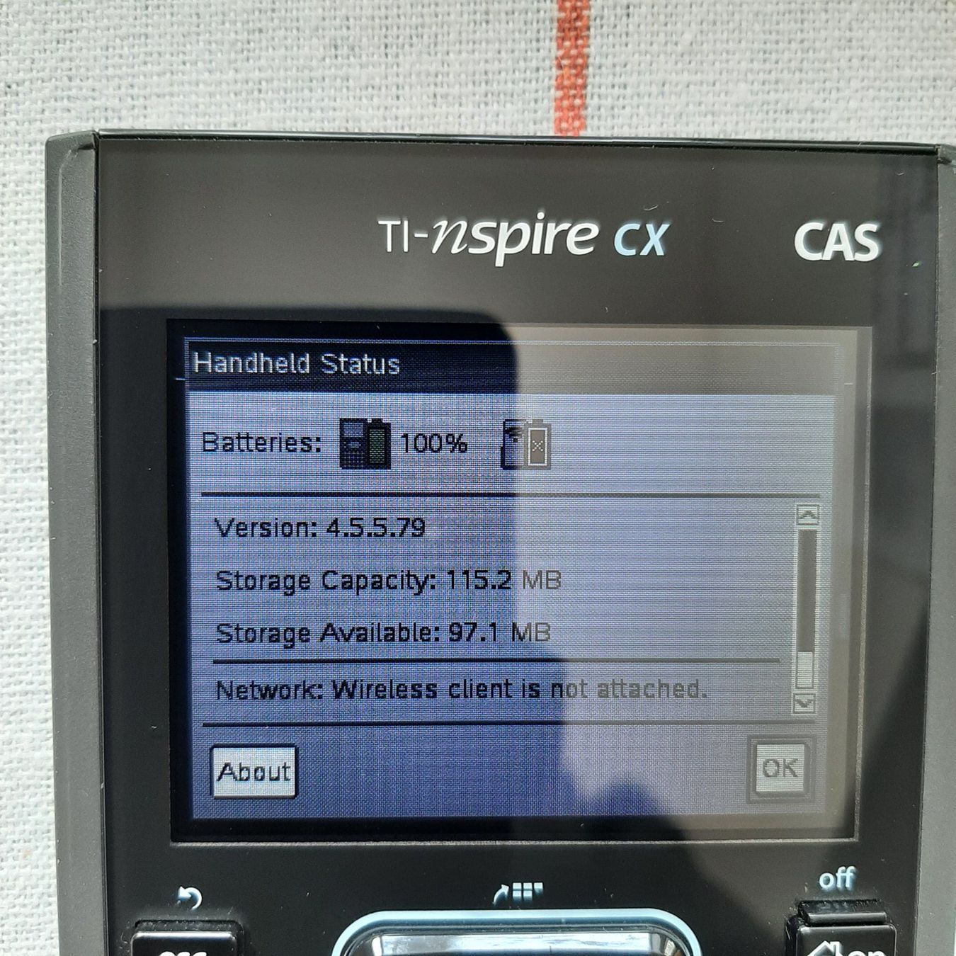 Texas Instruments Calcolatrici tascabili: TI-Nspire CX CAS avec câble – Usato da Carouge GE venduto da cecob0909 1