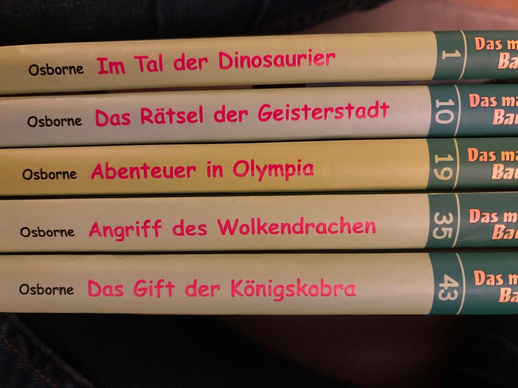 Libri: 5 Das magische Baumhaus Bücher – Usato da Zürich venduto da san_q2h2 1