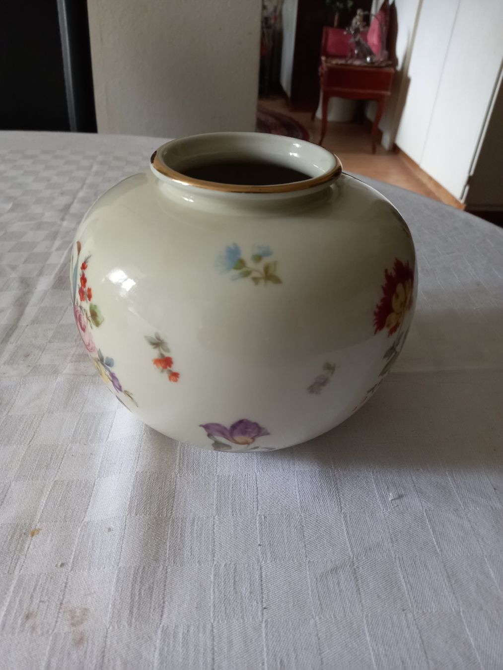 Vasi & Recipienti: 1943 Handgemalt Swiss Langenthal Vase – Usato da Bern venduto da Imamrashed 1