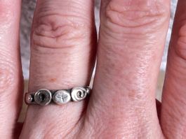 Silberring Spiralen, Vintage Style (57)