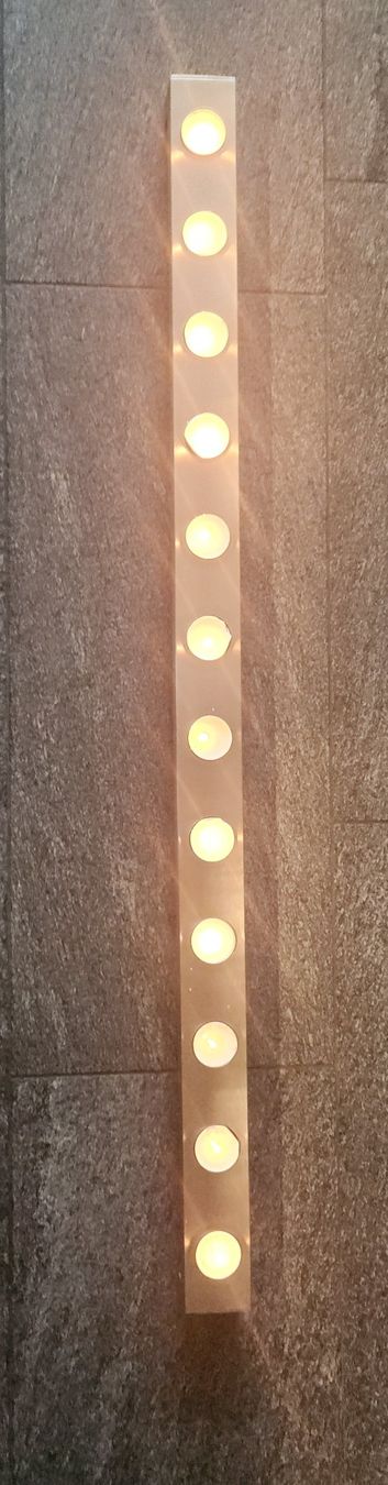 Kerzenständer: Teelichthalter aus Metall 109cm – Gebraucht aus Herrliberg von Dusty1961 2