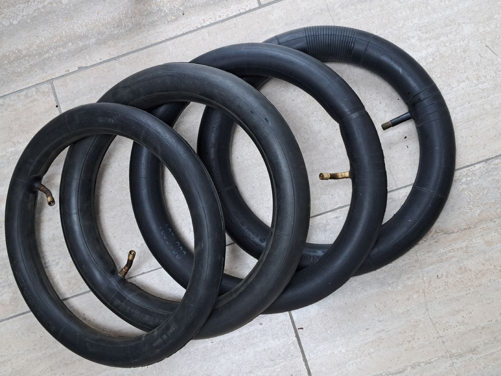 2 Pezzi Ricambio 2 Tubi Interni Per Bici BMX 20 Pollici - Gomma 20 X 1,75-2,125, Valvola Schrader, Ricambio Tubi Ricambio Bici Bambini - Foto 2