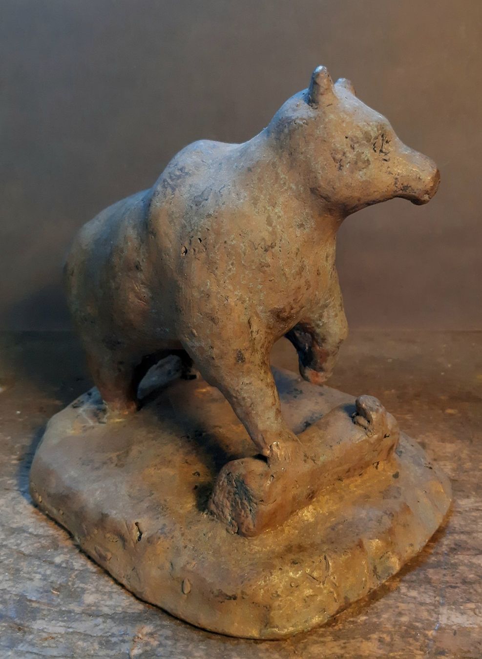 Skulpturen & Statuen: Art Brut Bronze Skulptur Bär – Gebraucht aus Arbon von torso444 2