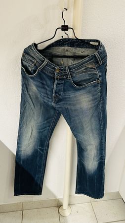 Replay Jeans, Top Zustand, Grösse 33/32, hellblau.