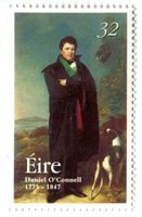 Briefmarke "Daniel O’Connell". Irland.