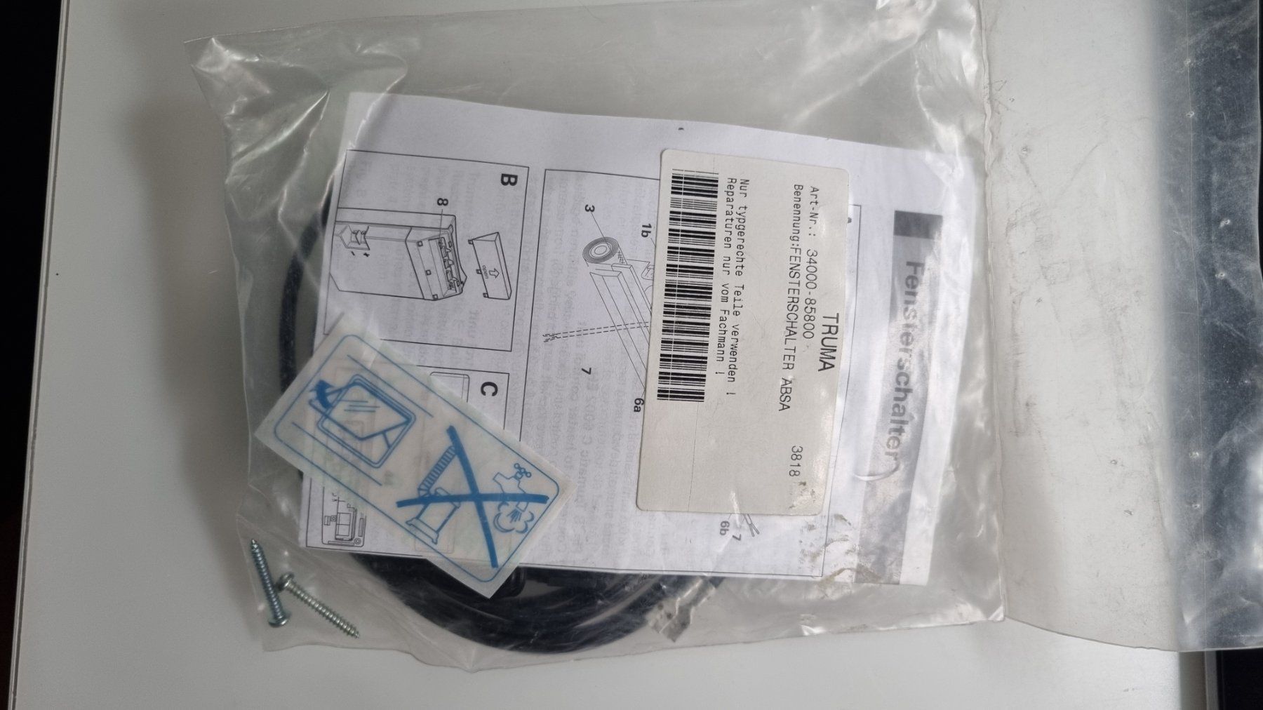 Schalter: Truma Fensterschalter – Neu und originalverpackt aus Fürigen von Bucheli59 2