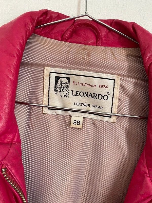Giacche: pinke lederjacke – Usato da basel venduto da wastedworld 4