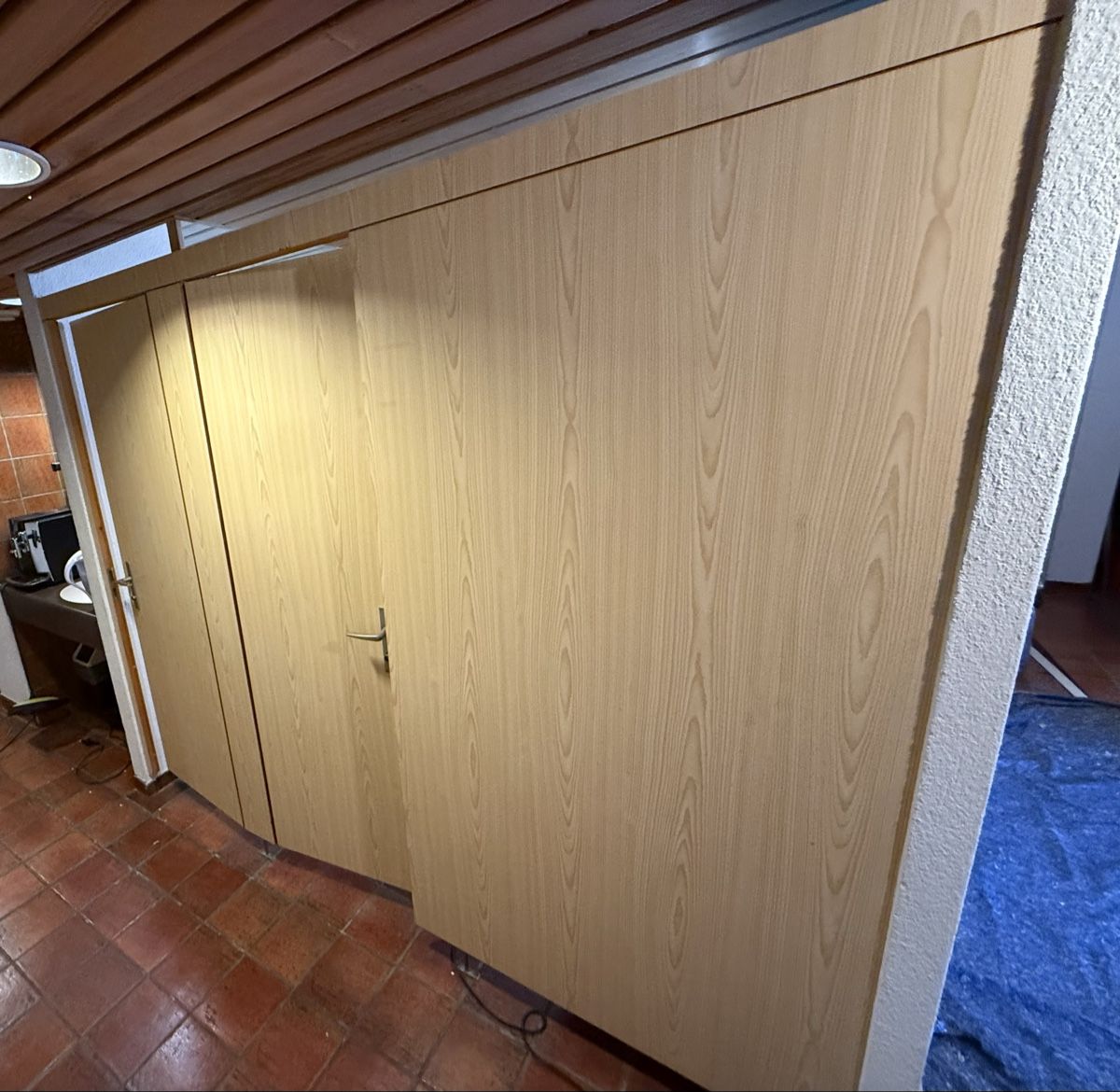 Paraventi: Trennwand System mit 2 Türe – Usato da Meisterschwanden venduto da Malinowskaa 1