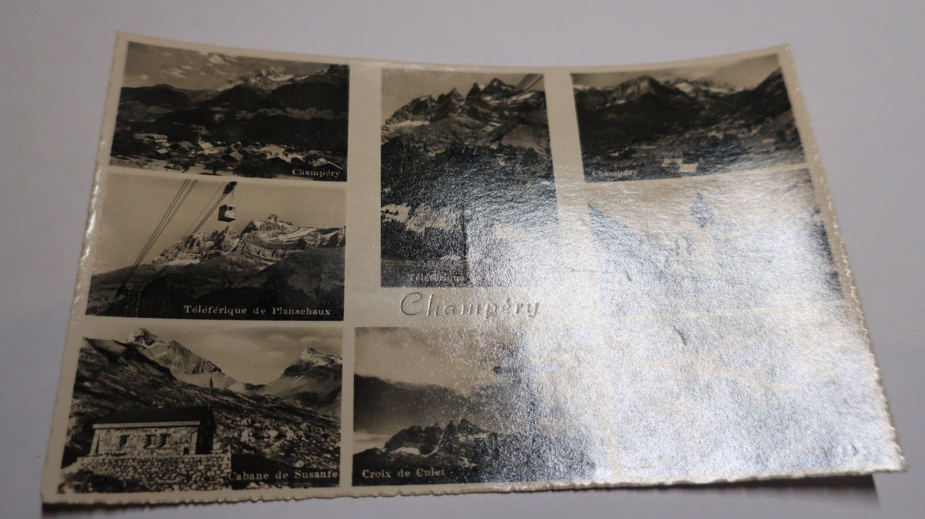 Ansichtskarten: Champéry Multivues 1948 – Gebraucht aus Cormoret von Pascalll2001 1