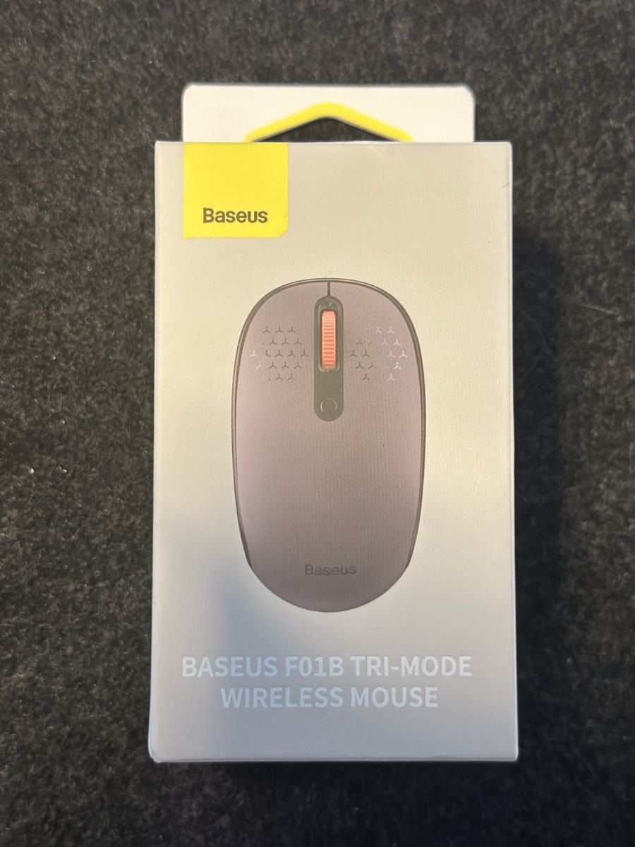 Mouse: Baseus F01B Tri-Mode Wireless Computer Maus – Nuovo e nell'imballaggio originale da Thun venduto da tulu_1995