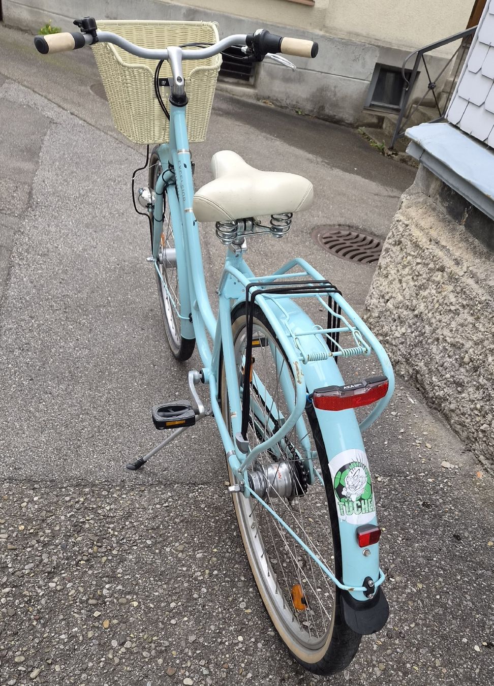 Biciclette: Schönes Velo mit Korb, 7 Gängen – Usato da Herisau venduto da Musikfestival 2