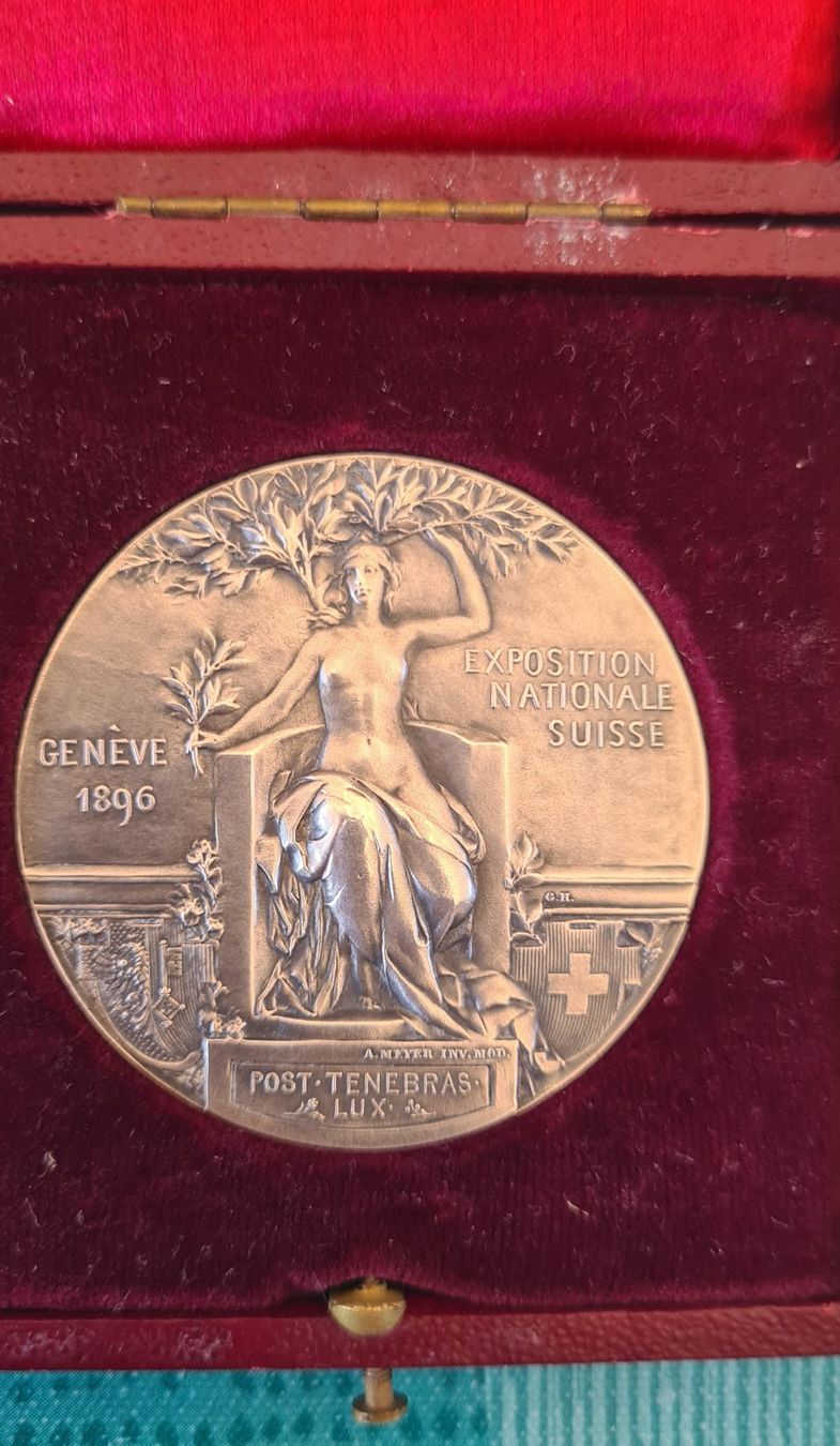 Médailles: Médaille Exposition Nationale Genève 1896 – D'occasion à Estavayer-Le-Lac par limo-nade