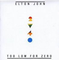 Elton John TOO LOW FOR ZERO Kiki Dee Stevie Wonder Rock CD