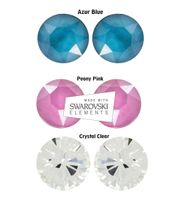 Swarovski Elements Crystal Ohrstecker in 17 Farben