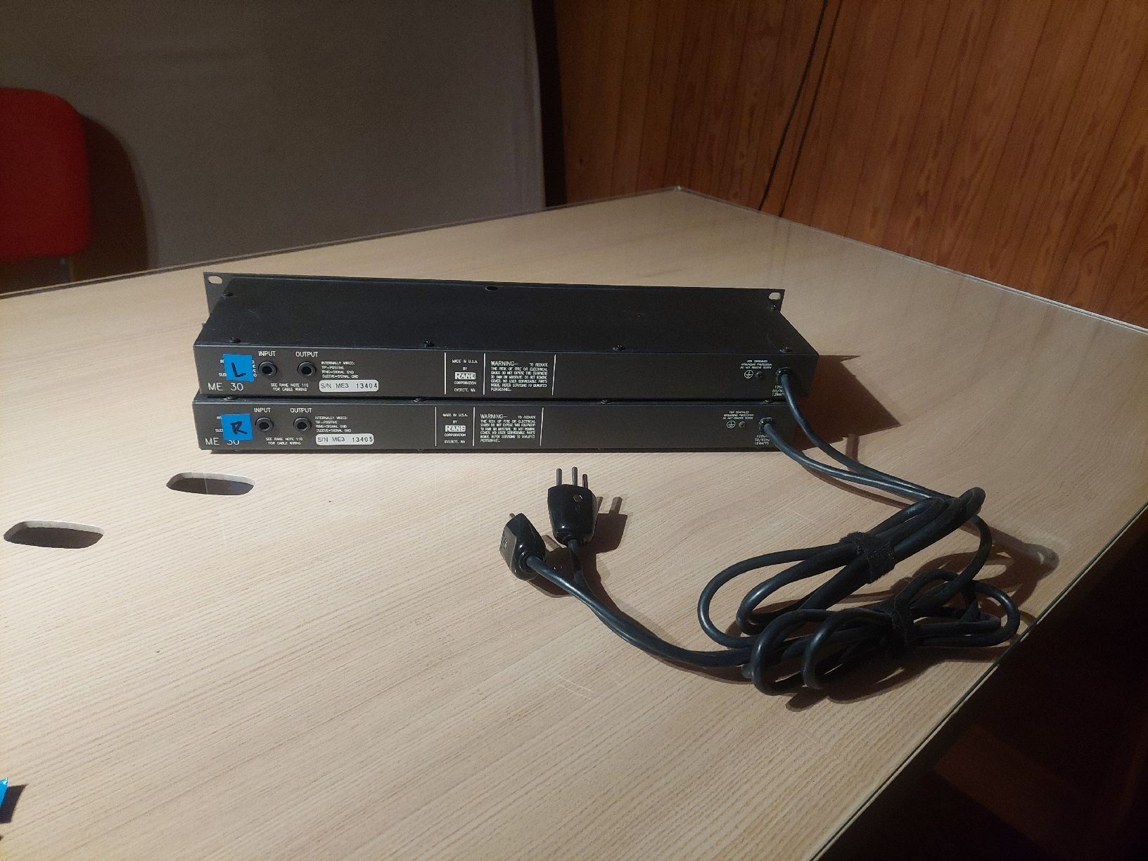 Rane Equalizer: 2x Rane ME 30 Graphic Equalizer Made In USA – Gebraucht aus Courtepin von Organikal 4
