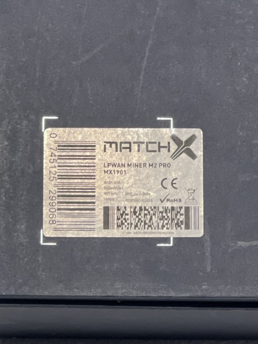 MATCH-X M2 Pro Lpwan Miner (Gebraucht) in Bürglen TG für CHF 200 – mit  Lieferung auf Ricardo kaufen
