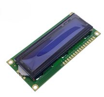 LCD1602 Display Blau – inkl. I2C Modul (16×2 Zeichen)
