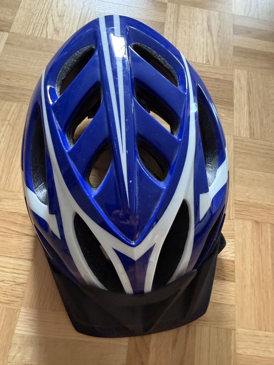 Stoke Caschi: Velohelm Stoke blau/weiss – Usato da Zürich venduto da rapido06 1