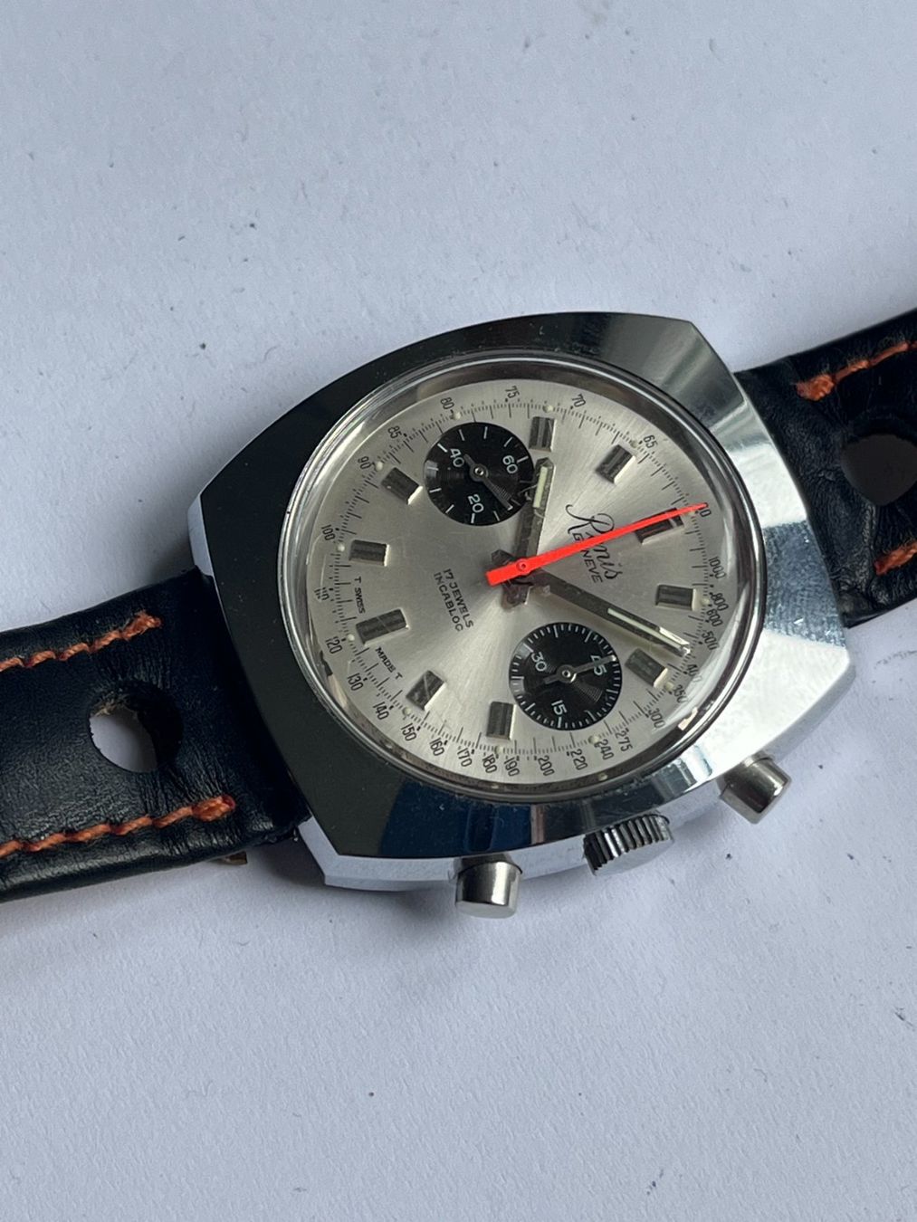 Orologi: Renis Geneve Chronograph Vintage – Usato da Worblaufen venduto da chronyves 5