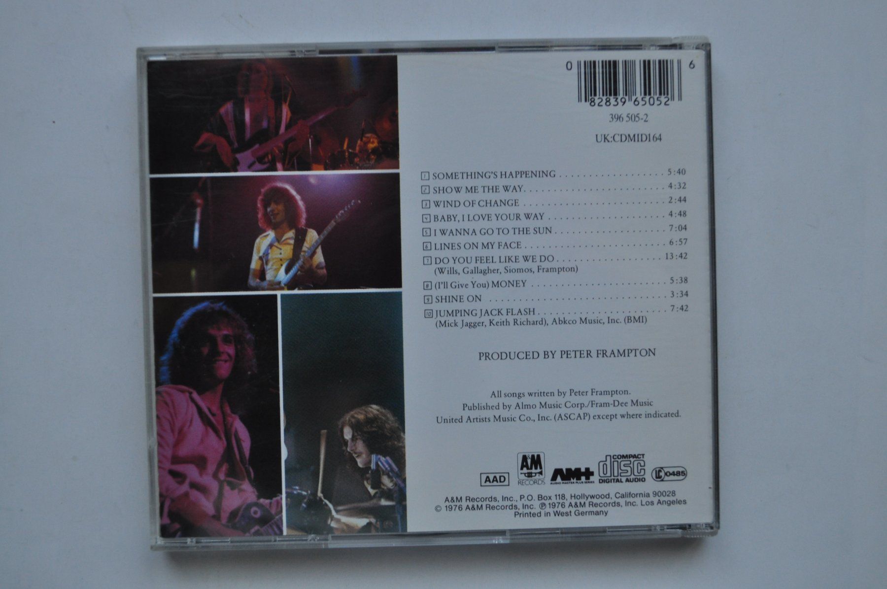 CD: Peter Frampton - Frampton Comes Alive! – Usato da Marin-Epagnier venduto da Vinil68 1
